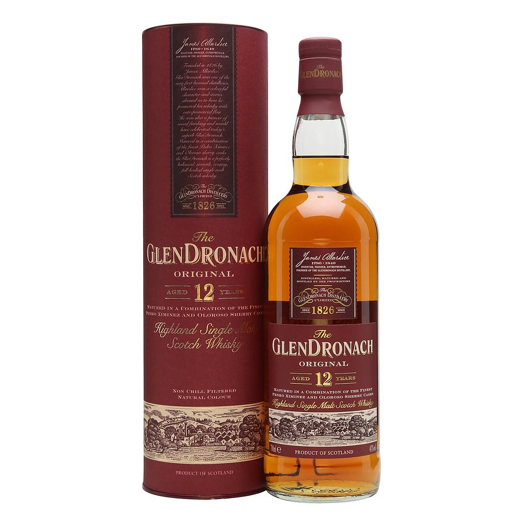[012677] Whisky GLENDRONACH 12 AÑOS 70cl