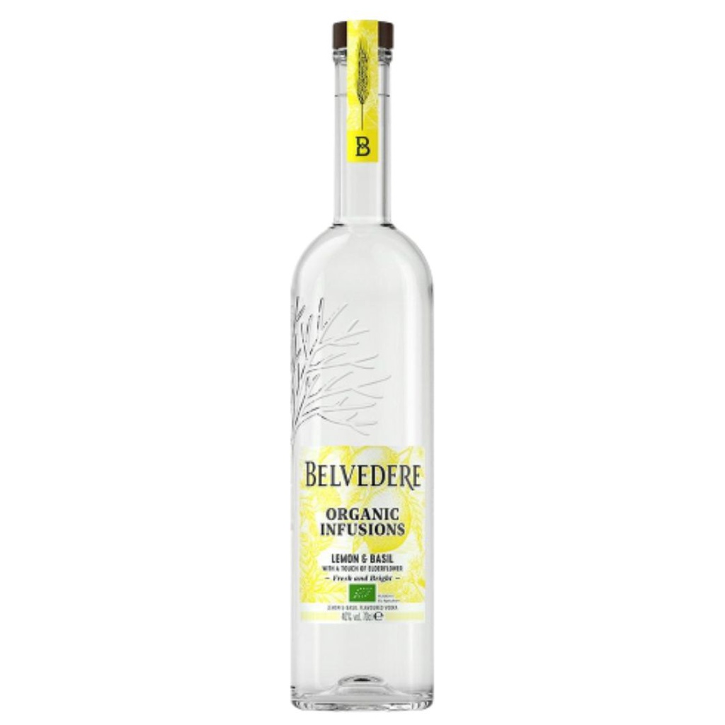 [1092903] Vodka BELVEDERE ORGANIC LEMON & BASIL 70cl